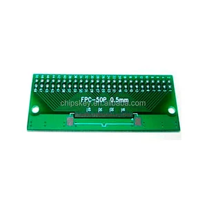 FPC-50P-0.5mm to DIP adapter plate 1mm