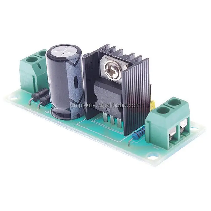 L7805 LM7805 three-terminal voltage regulator module, 5V regulated power supply module, 5V voltage regulator module