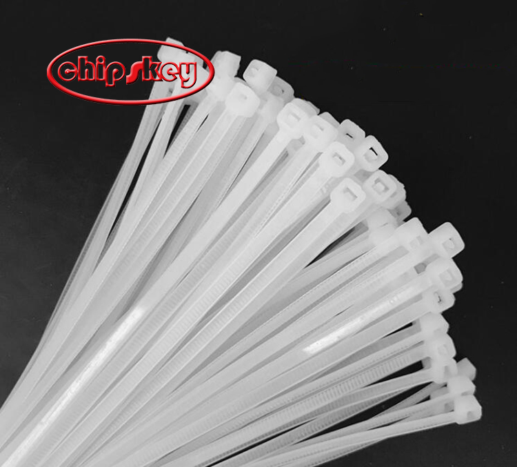 4*100 Self-locking nylon cable Ties 500 Strip/Bag