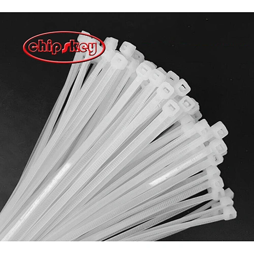 4*100 Self-locking nylon cable Ties 500 Strip/Bag