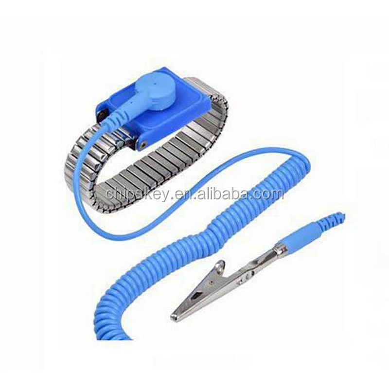 Corded Antistatic Wrist Strap metal, 0.1 seconds to eliminate static wrist strap ,wrist strap with metal rope