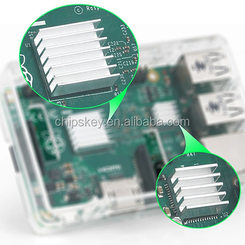 Raspberry PI pure aluminum heat sink kit