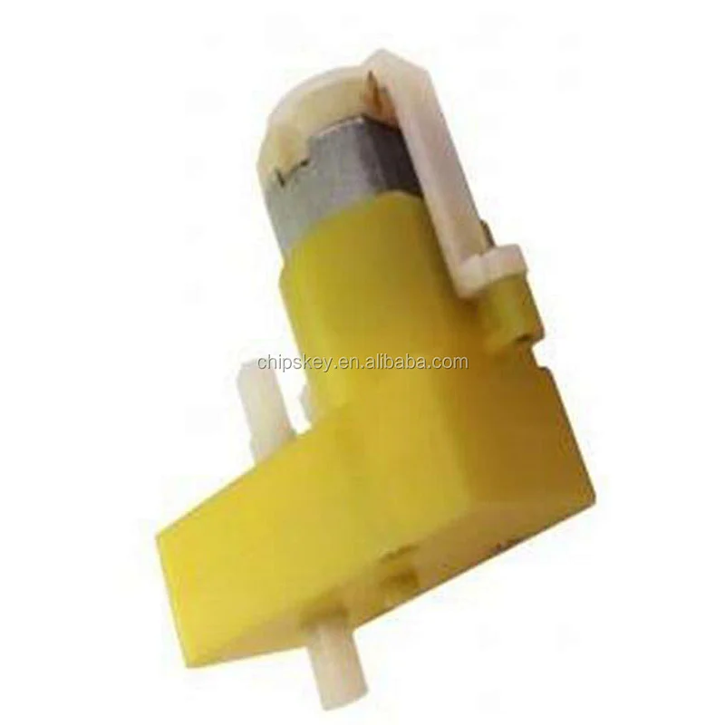 DC3-6V Dual Axis L type 1:120 Reduce Rate TT Motor