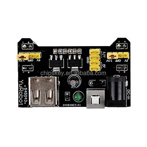 Breadboard dedicated power supply module compatible 5V, 3.3V