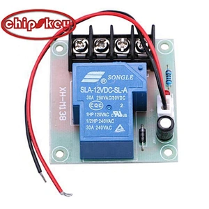 30A XH-M138 high current switch board relay board 12V input switch control 30A output