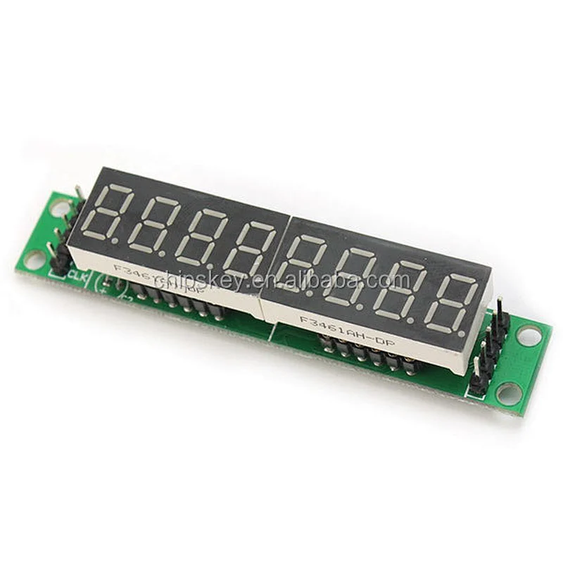 MAX7219 8-Digit Digital Tube Display Module 3.3V 5V DC