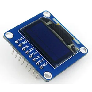 0.96inch OLED (B) Module 128*64 Pixel I2C IIC SPI Straight/vertical Pinheader with Chip Driver SSD1306