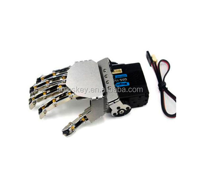 Mini bionic Right Robot hand-five fingers car accessories