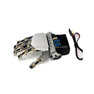 Mini bionic Right Robot hand-five fingers car accessories