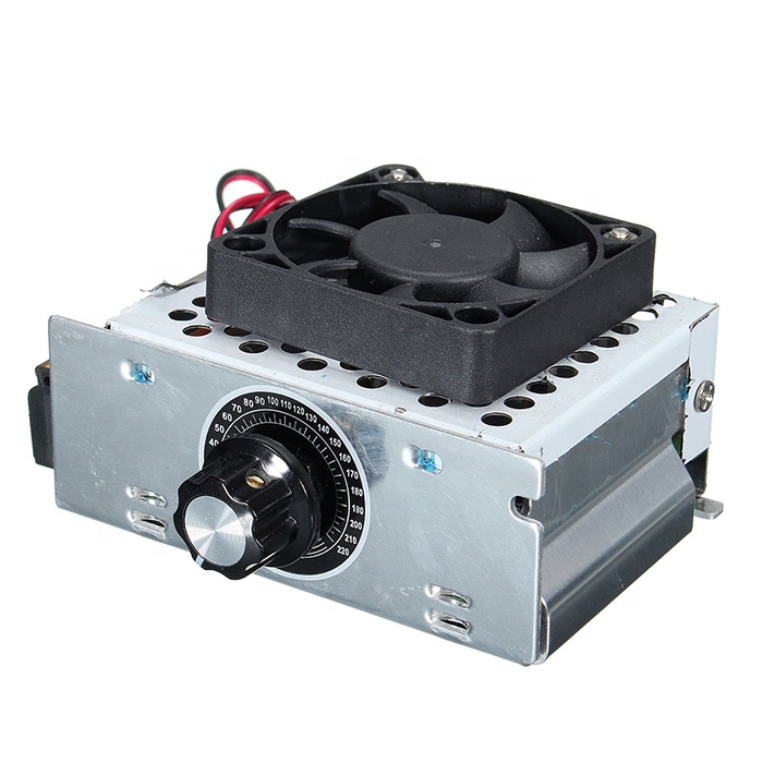 AC 0-220V 20A Pulse Width Modulator PWM Electric Motor Speed Controller