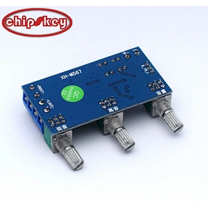 XH-M567 DC12-24V 80W x 2 Digital Audio TPA3116D2 Treble Bass Regulating Preset Pre amplifier Board