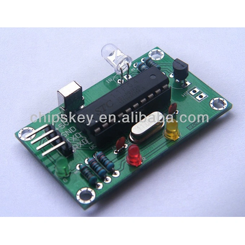 IR decoding coded wireless serial transceiver module