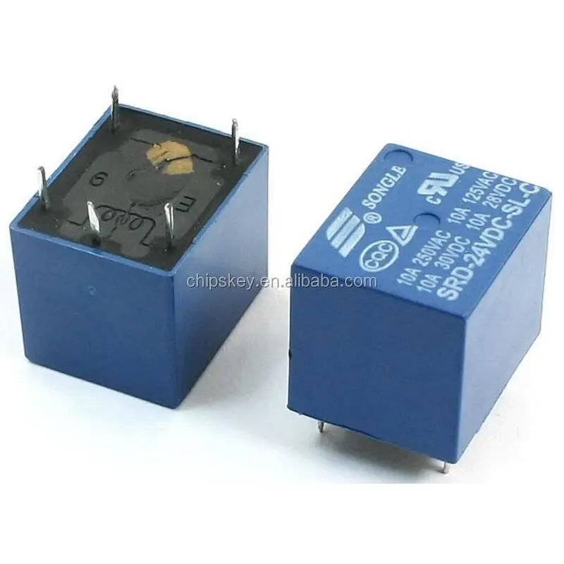 SRD-24VDC-SL-C  DC24V 24V10A relay 5pins