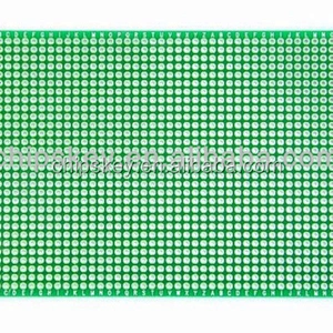 80*120mm Double-Side Prototype Board PCB, FR-4 Glass Fiber