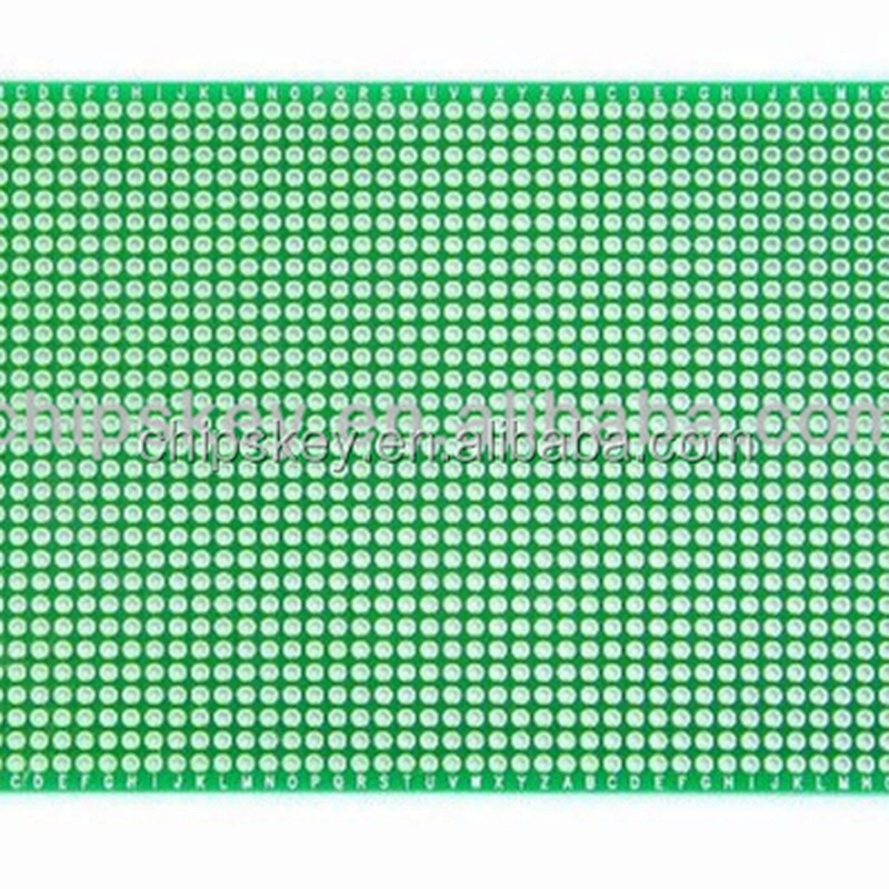 80*120mm Double-Side Prototype Board PCB, FR-4 Glass Fiber