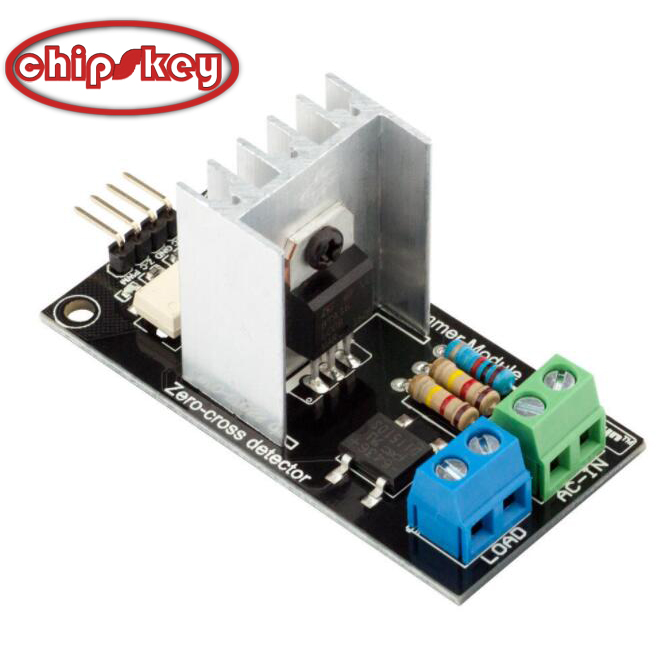 AC Light Dimmer Module For PWM Control, 1 Channel 3.3V/5V Logic AC 50hz 60hz 220V 110V