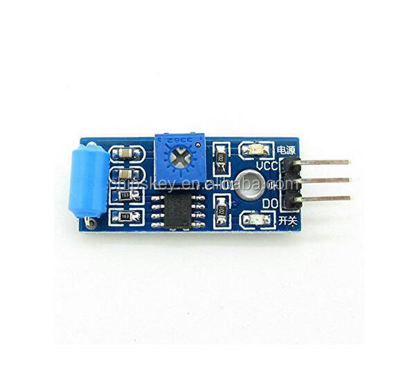 Normally closed type vibration sensor module; alarm sensor module; vibration switch SW-420
