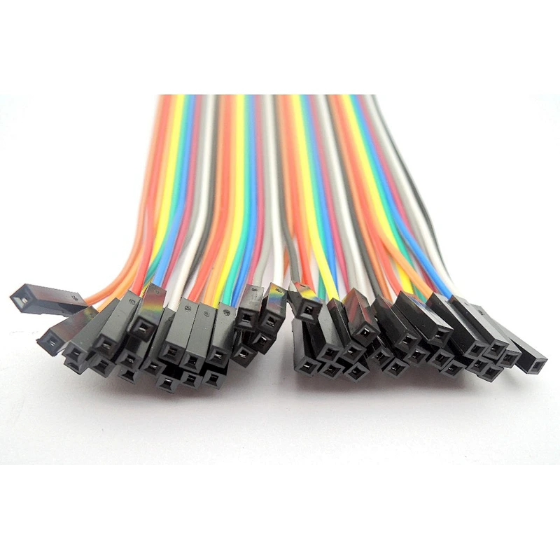 Male to Female 20CM 40P DuPont color cable