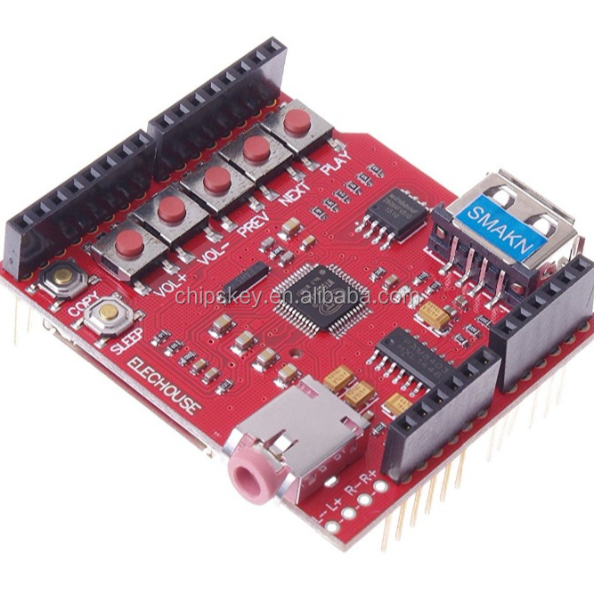USB-SD MP3 Shield For Arduinos