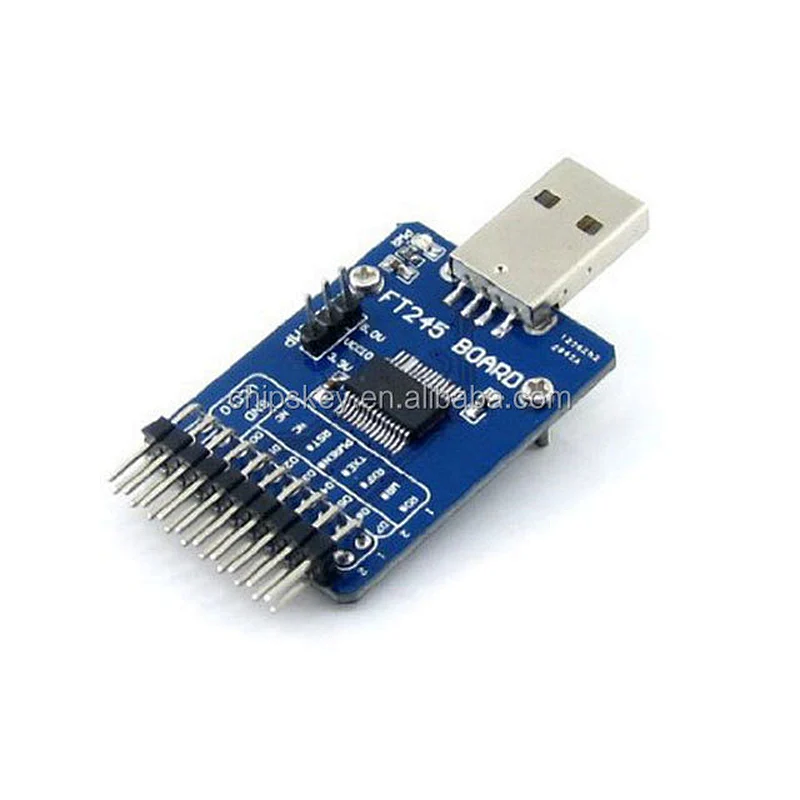 FT245 USB FIFO Board (type A) FT245RL USB TO Parallel FIFO Evaluation Module (Blue)