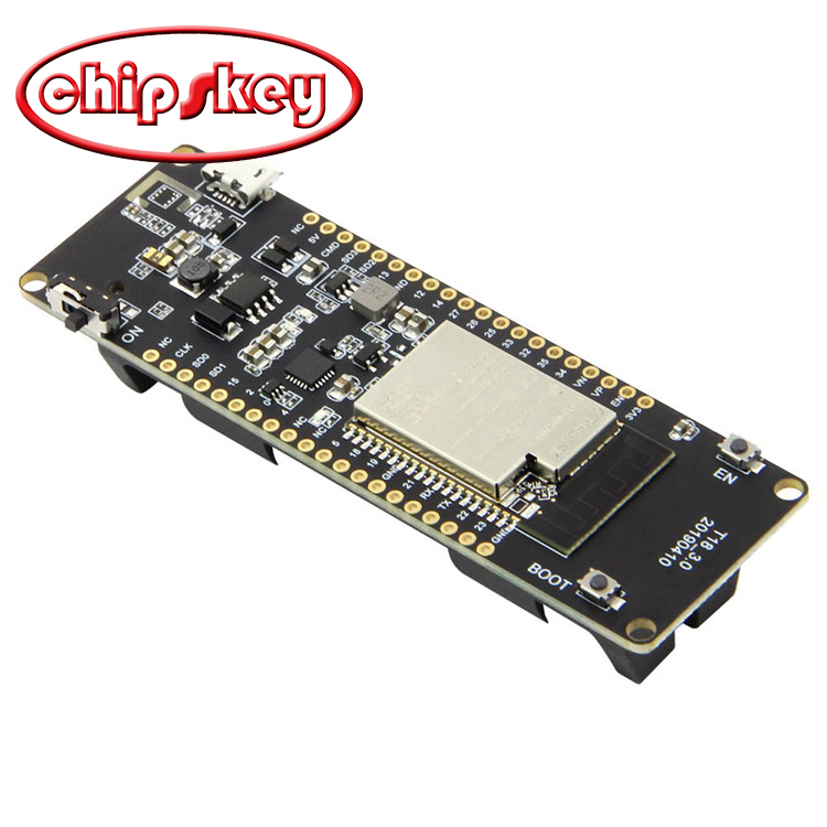 TTGO T-Energy T18- WiFi and Wireless module/18650 battery ESP32 WROVER development board