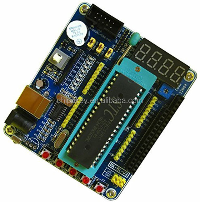 51 MCU Development Board / 51 Minimum System Board / STC89C52 / Smart Car Control Panel