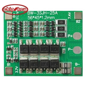 3S 24A Liion Lipo BMS for 18650 Lithium Battery with balance