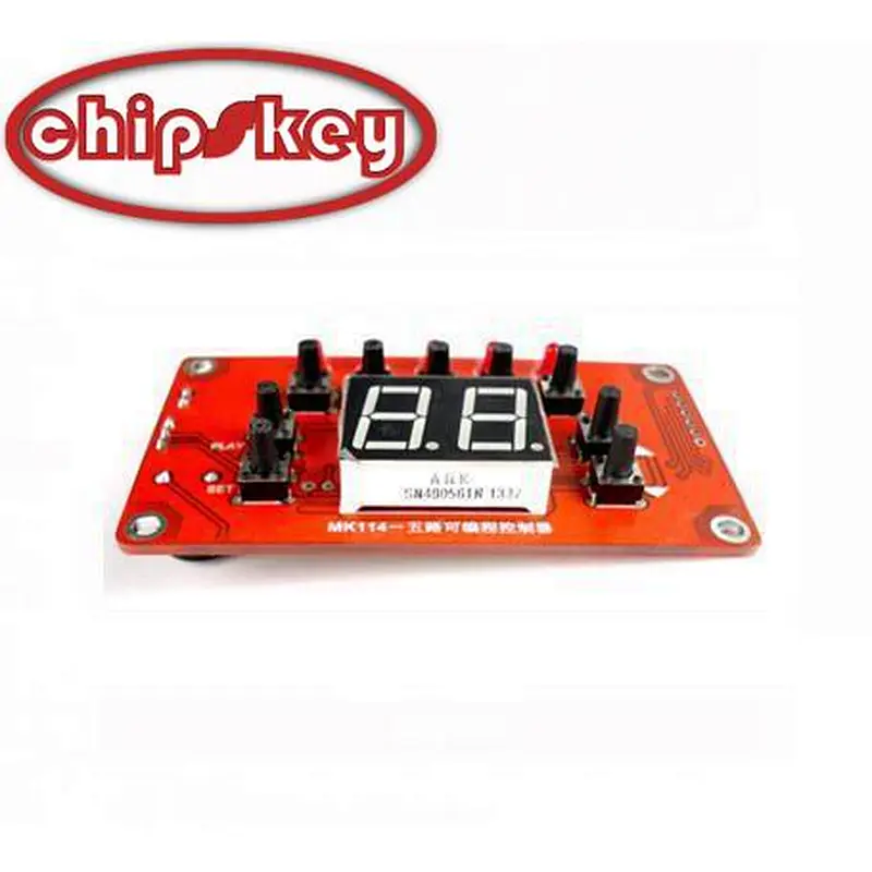 XH-M114 programmable 5 output expansion controller offline programming micro PLC custom output
