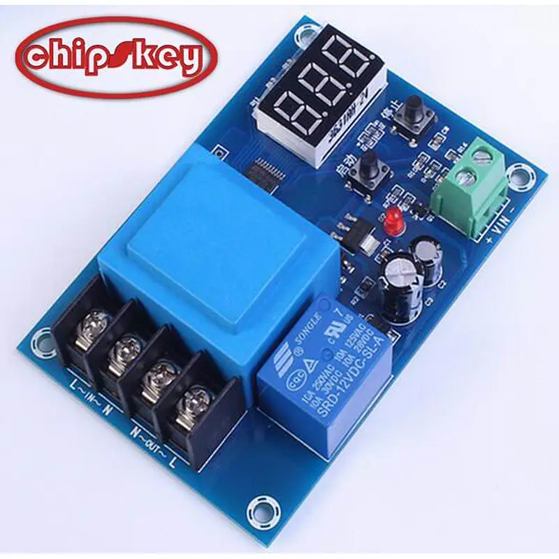 XH-M602 Digital Control Battery Charging Control Module AC 220V Lithium Storage Battery Charger Control Switch