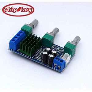 XH-M567 DC12-24V 80W x 2 Digital Audio TPA3116D2 Treble Bass Regulating Preset Pre amplifier Board