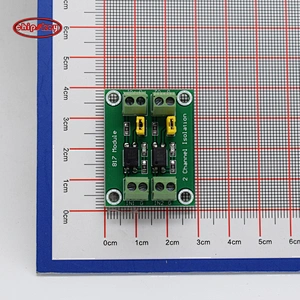817 optocoupler 2-way voltage isolation board voltage control transfer module drive photoelectric isolation module