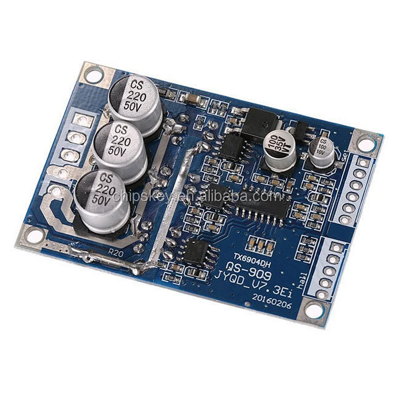 JYQD-V7.3E DC 12V 24V 36V 500W Brushless Motor Controller Hall Balanced Car Driver Board