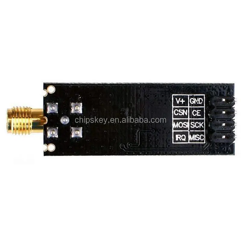 1100 meters distant .4G NRF24L01 PA LNA 8 Pin Terminals Board Wireless Module