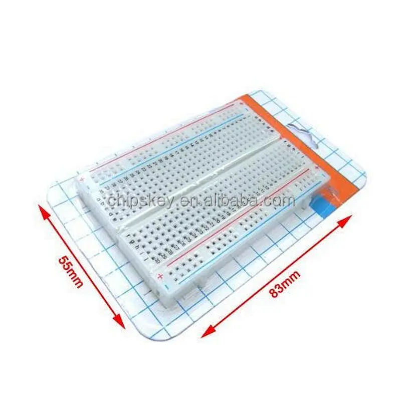Breadboard 83X55 400pins Situable For Arduinos