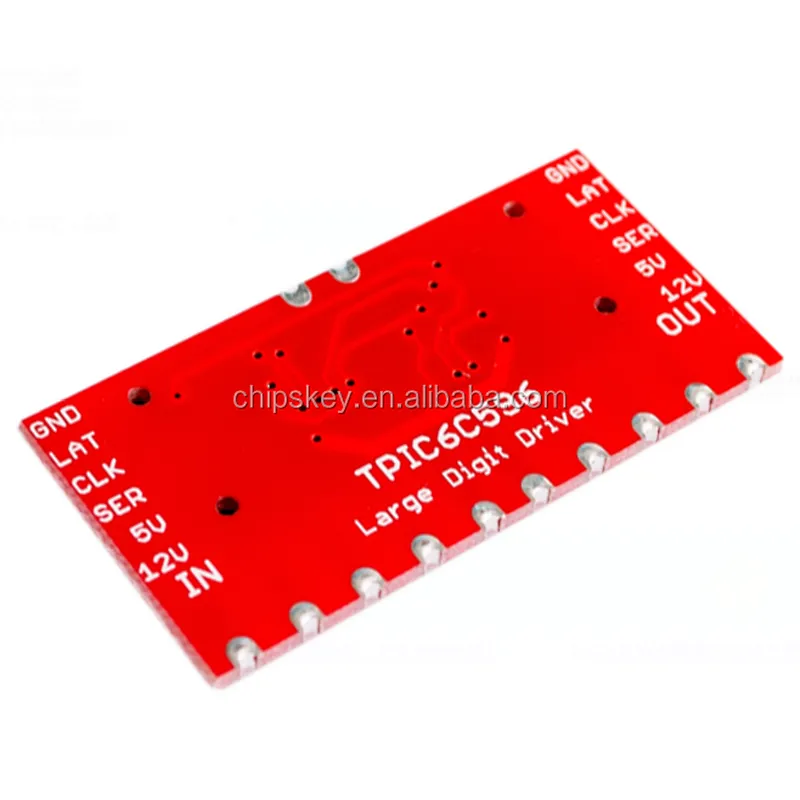 TPIC6C596 8-Digit Large Digit Driver