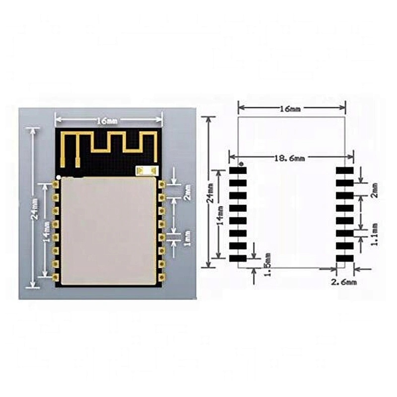 ESP-12S ESP8266 Serial to WIFI module