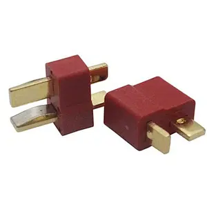 Deans Anti-skid Connector T Plug Male+Female for RC ESC Battery