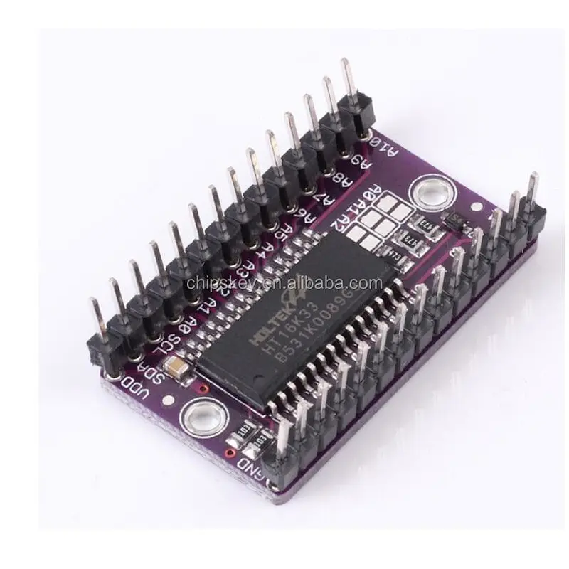 HT16K33 16X8 LED Dot Matrix Driver Module Breakout Board I2C