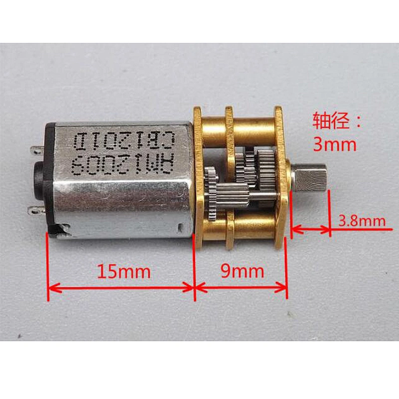 N20 reduction motor 6 v TT Motor models