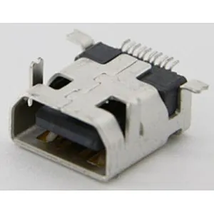 MINI USB 10P  2pins DIP ,Back side 2pins SMD
