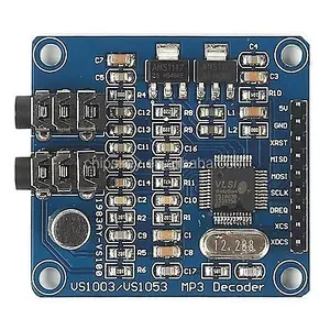 VS1003B Mp3 Decoding Module Development Board Stm32 Contains Microphone