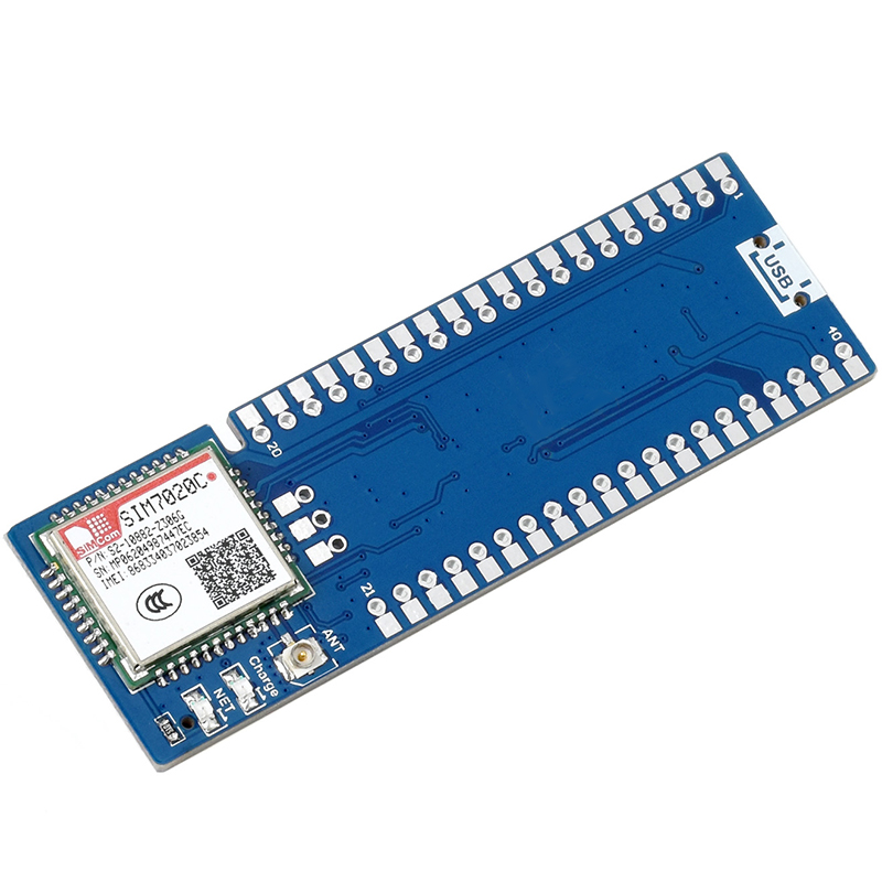 SIM7020E NB-IoT Module For Raspberry Pi Pico for Asia Europe Africa Australia