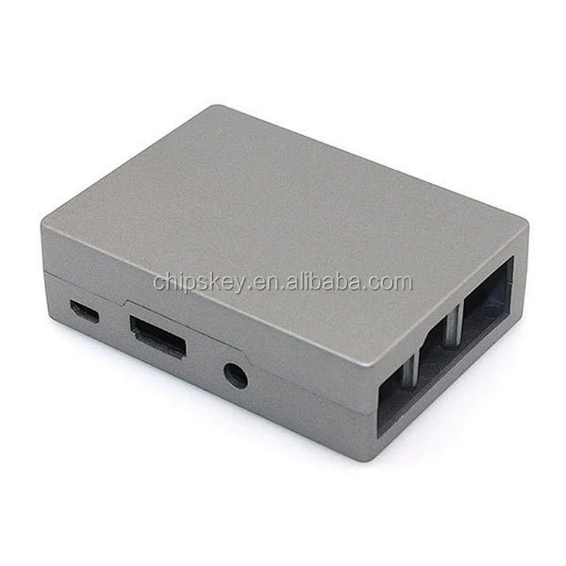 Aluminum  Raspberry Pi 3 Case Enclosure Box Grey