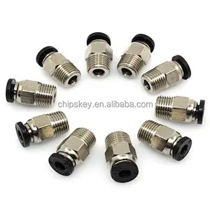 PC4-M10 Printer J-Head Remote Feeding Tube Fittings Push-In Pneumatic Connectors