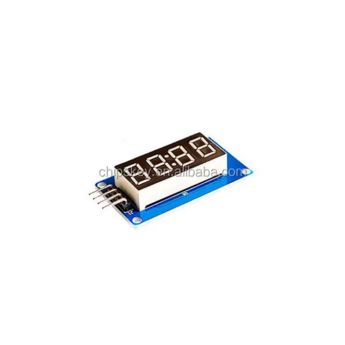4 Bits Digital Tube LED Module With Clock Display for