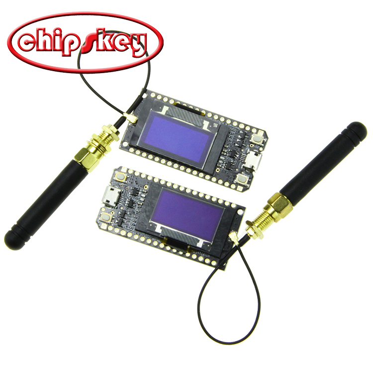 868mHz TTGO LORA32 868mHz ESP32 0.96 inch OLED blue screen Wireless WIFI with cable
