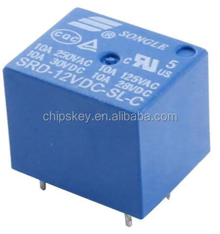 SRD-12VDC-SL-C Songle relay T73-12V 5pins