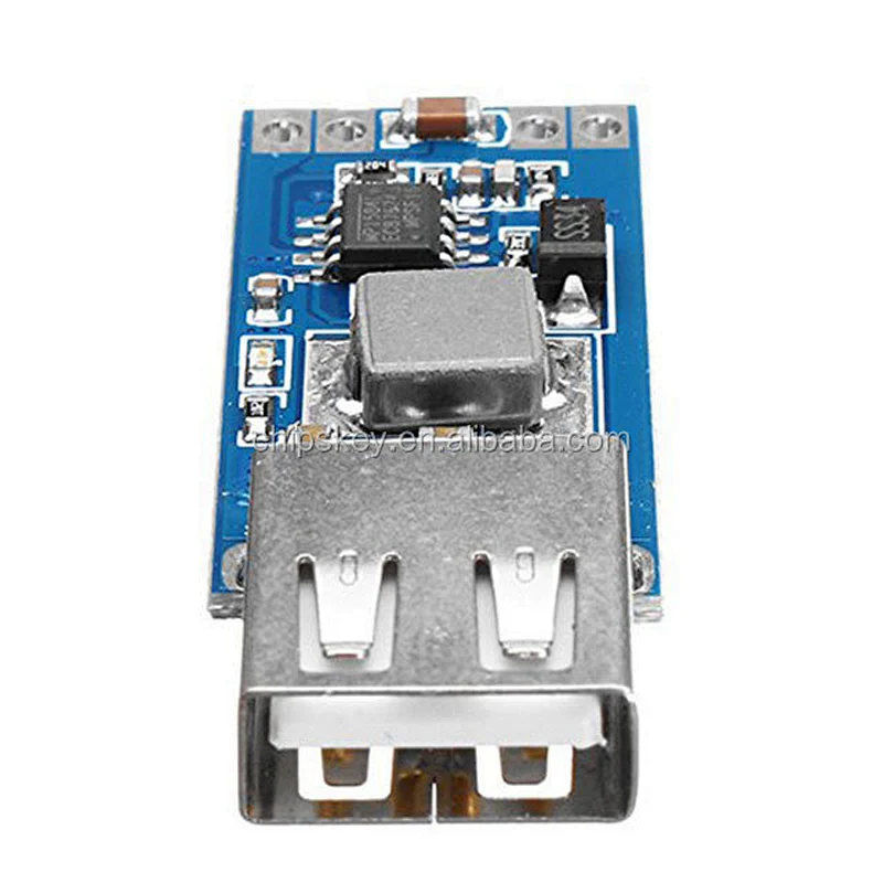 12V/24V to 5VDC-DC Step-Down Car Charger Car Charger with 3A Output USB Solar Power Module