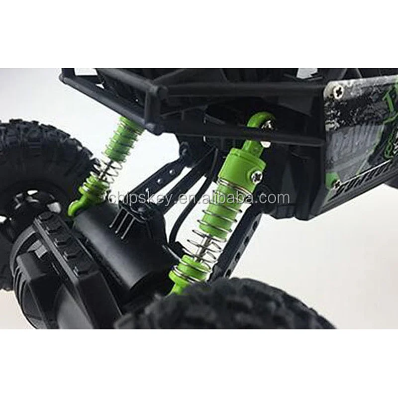 Green 10KM/H 28CM Long 2.4G Remote Control Car Four-wheel Drive Sport Utility Vehicle Climbing Car