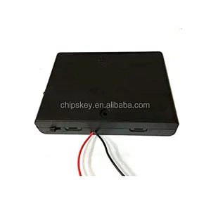 6xAA baterry holder with switch and cover